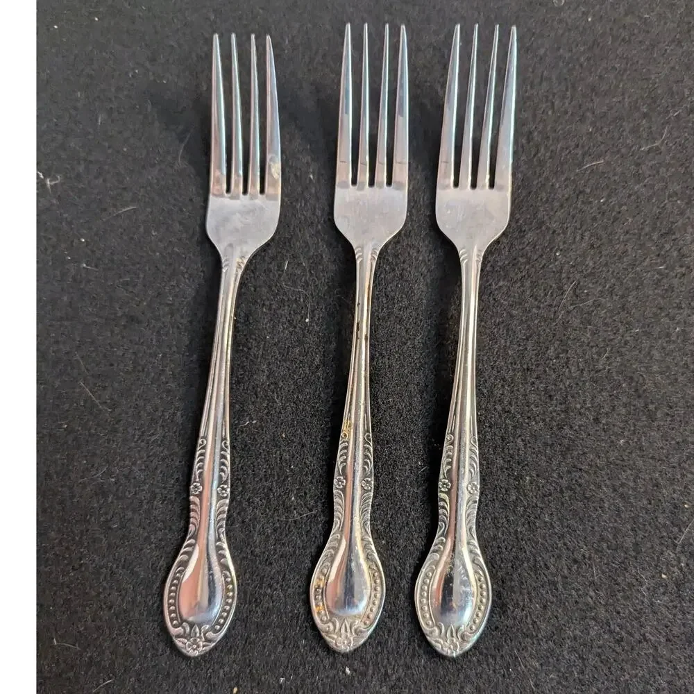 Set of 3 columbia Stainless Steel Japan Dinner Forks